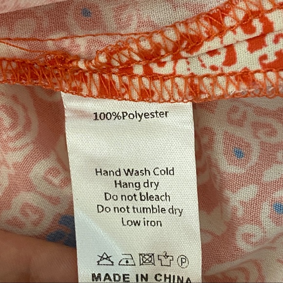 Piper & Scoot Long Floor Length Dress Coral Maxi - Picture 5 of 6